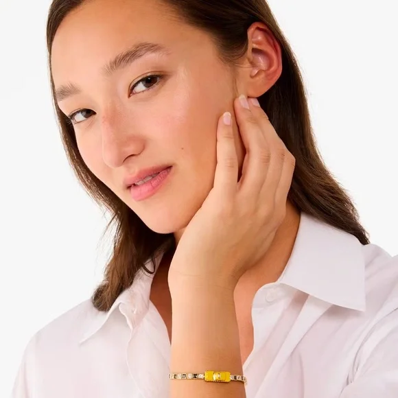 Kate Spade New York Novelty Hit The City Taxi Slider Bracelet - Picture 16 of 16